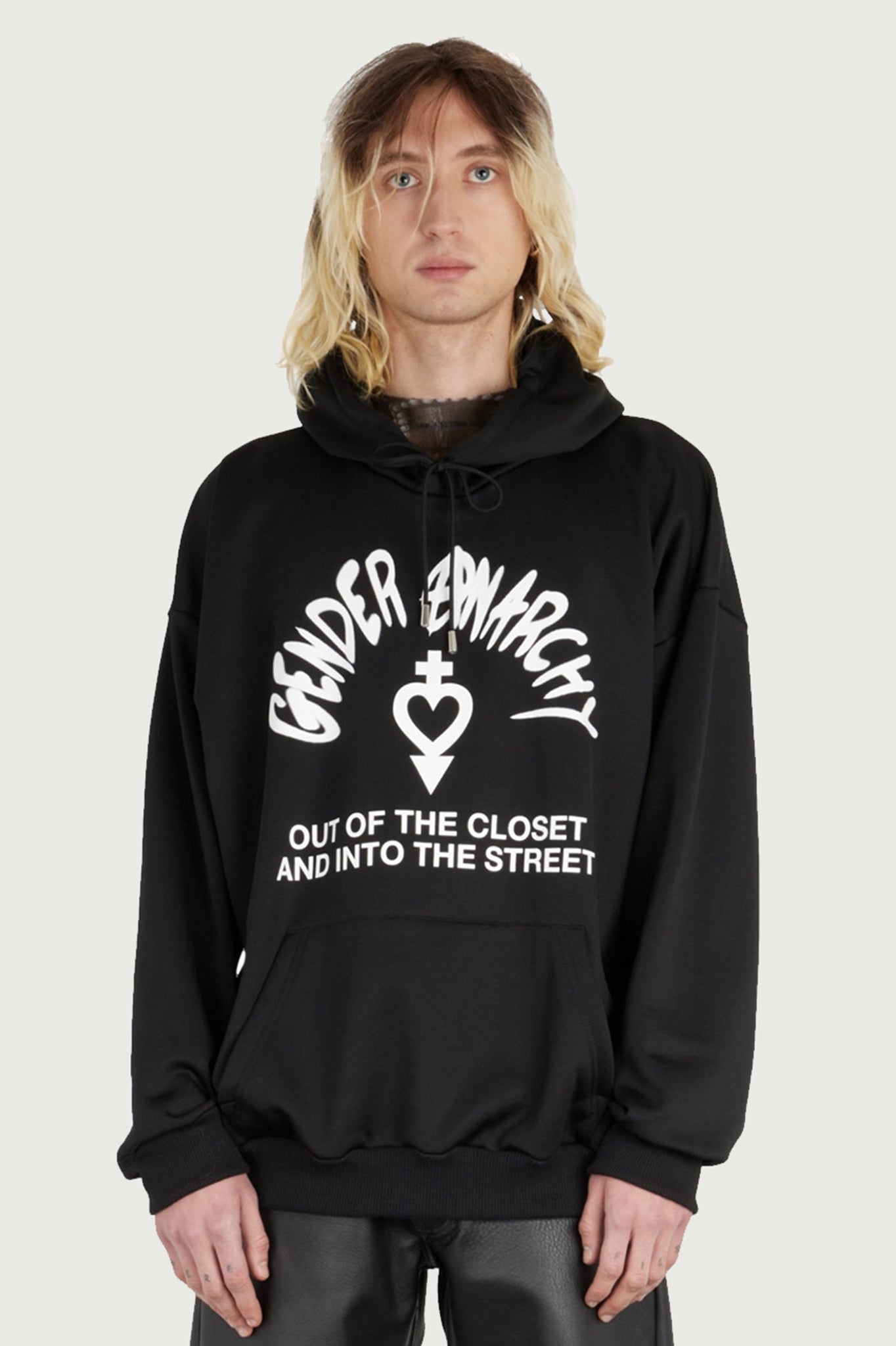 JEANNE FRIOT  GENDER ANARCHY HOODIE 