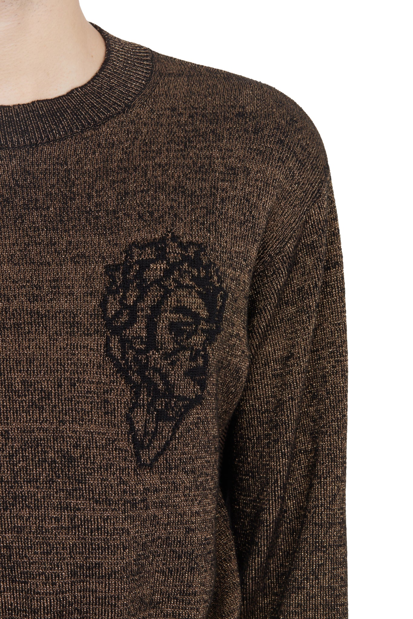 Le pull tête patch