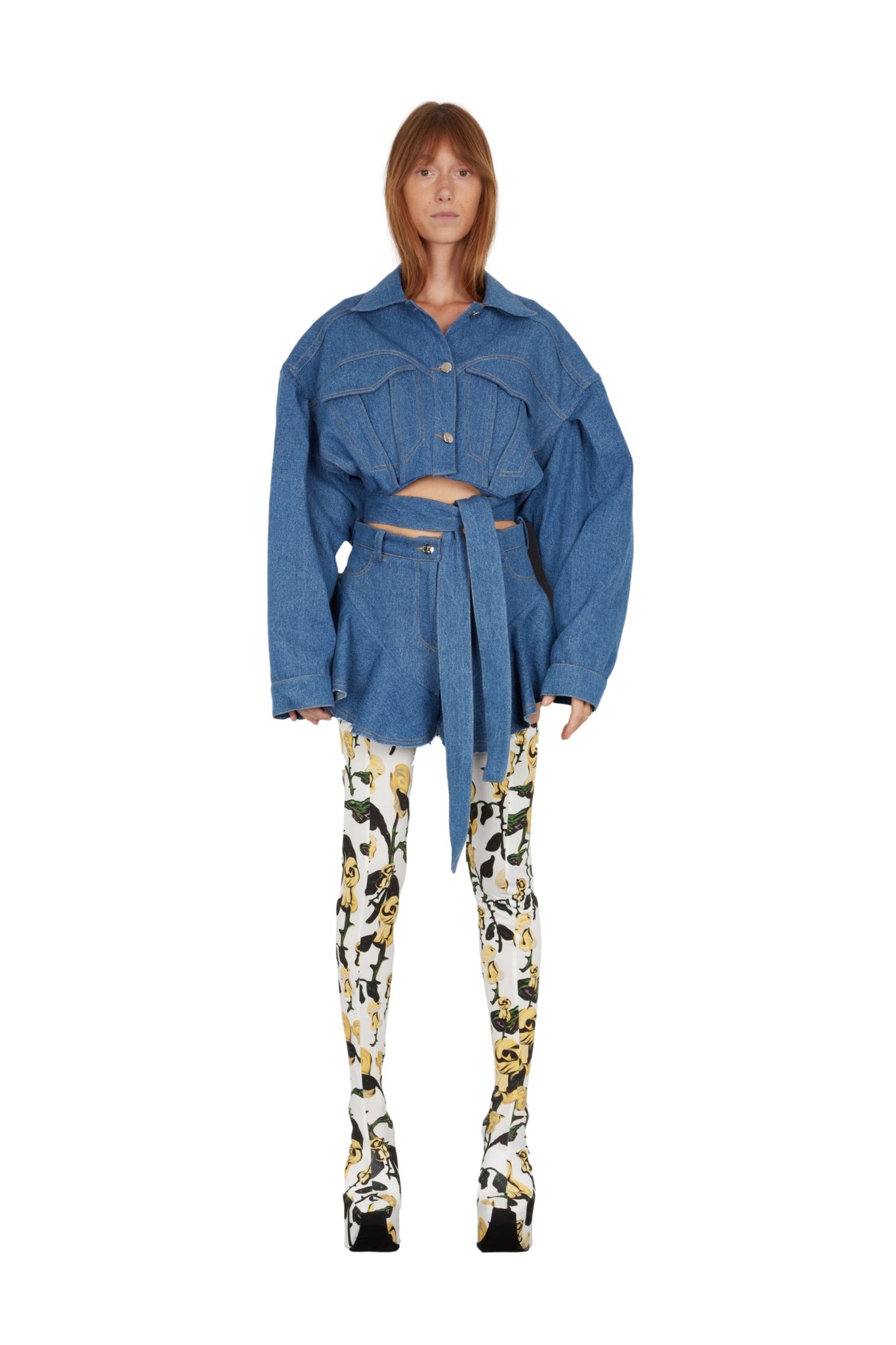 MAITREPIERRE Clothes Baronne Jacket Jeans 