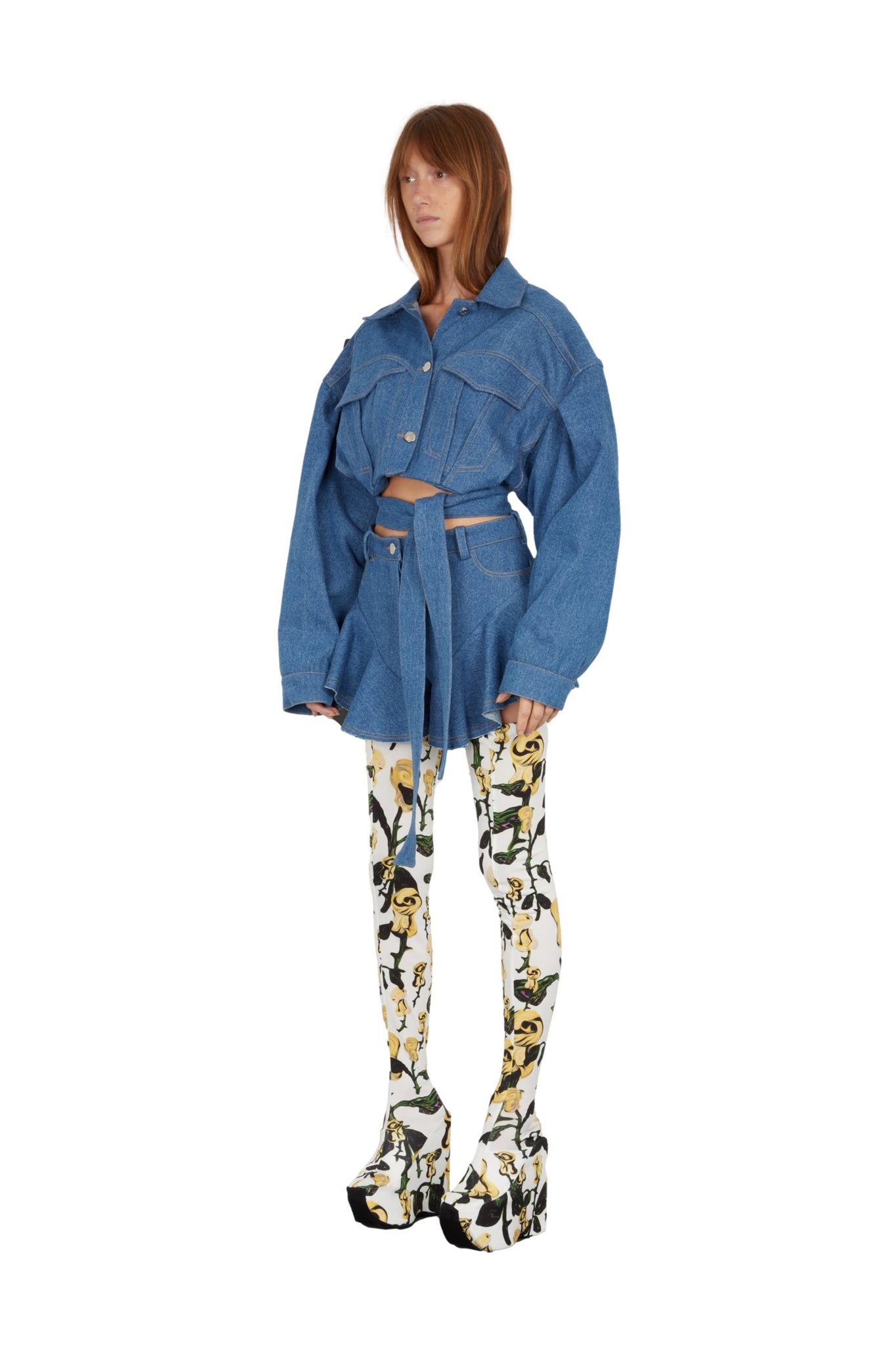 MAITREPIERRE Clothes Baronne Jacket Jeans 