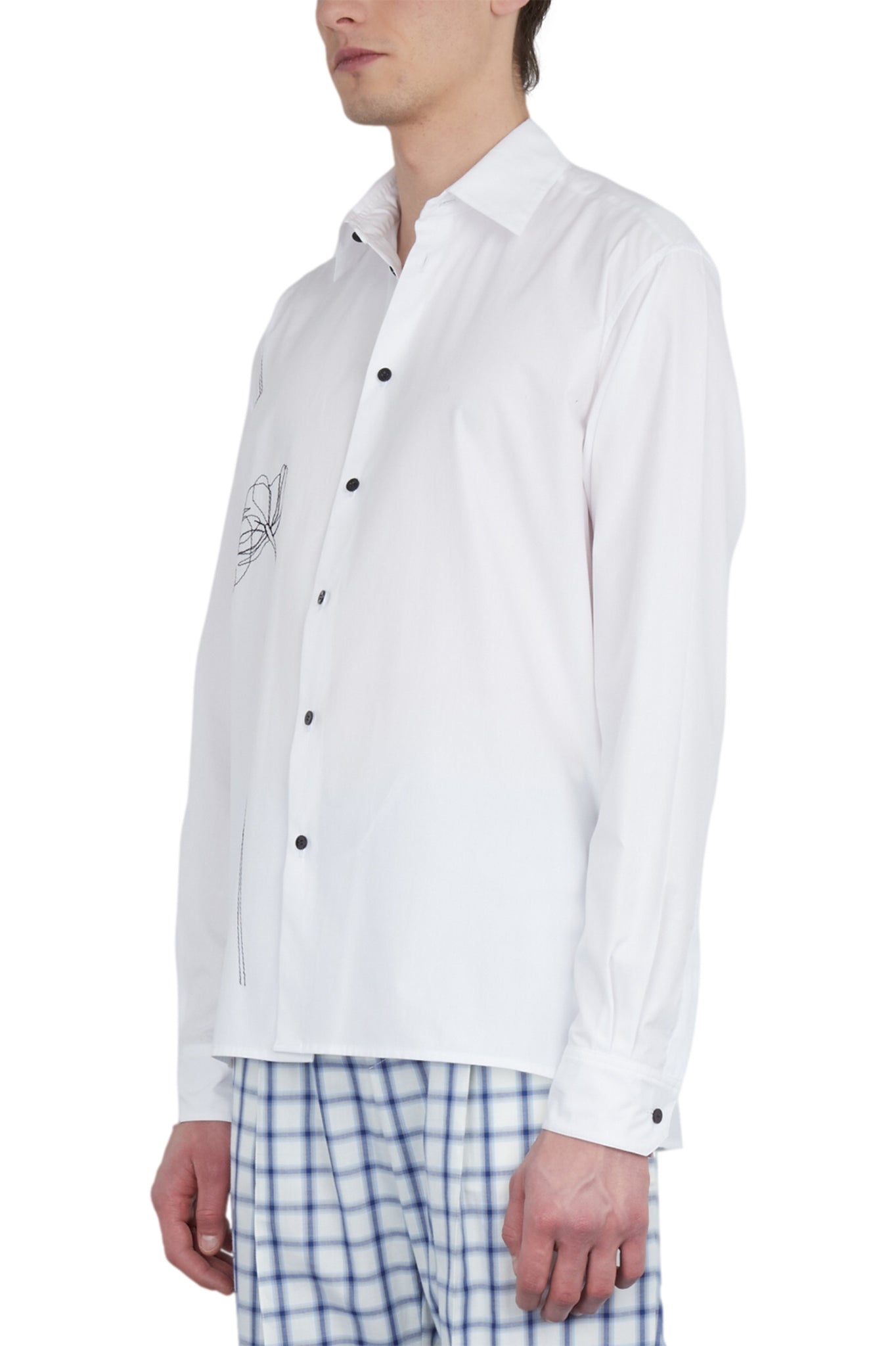 VALETTE STUDIO Shirts La chemise brodée fleur 