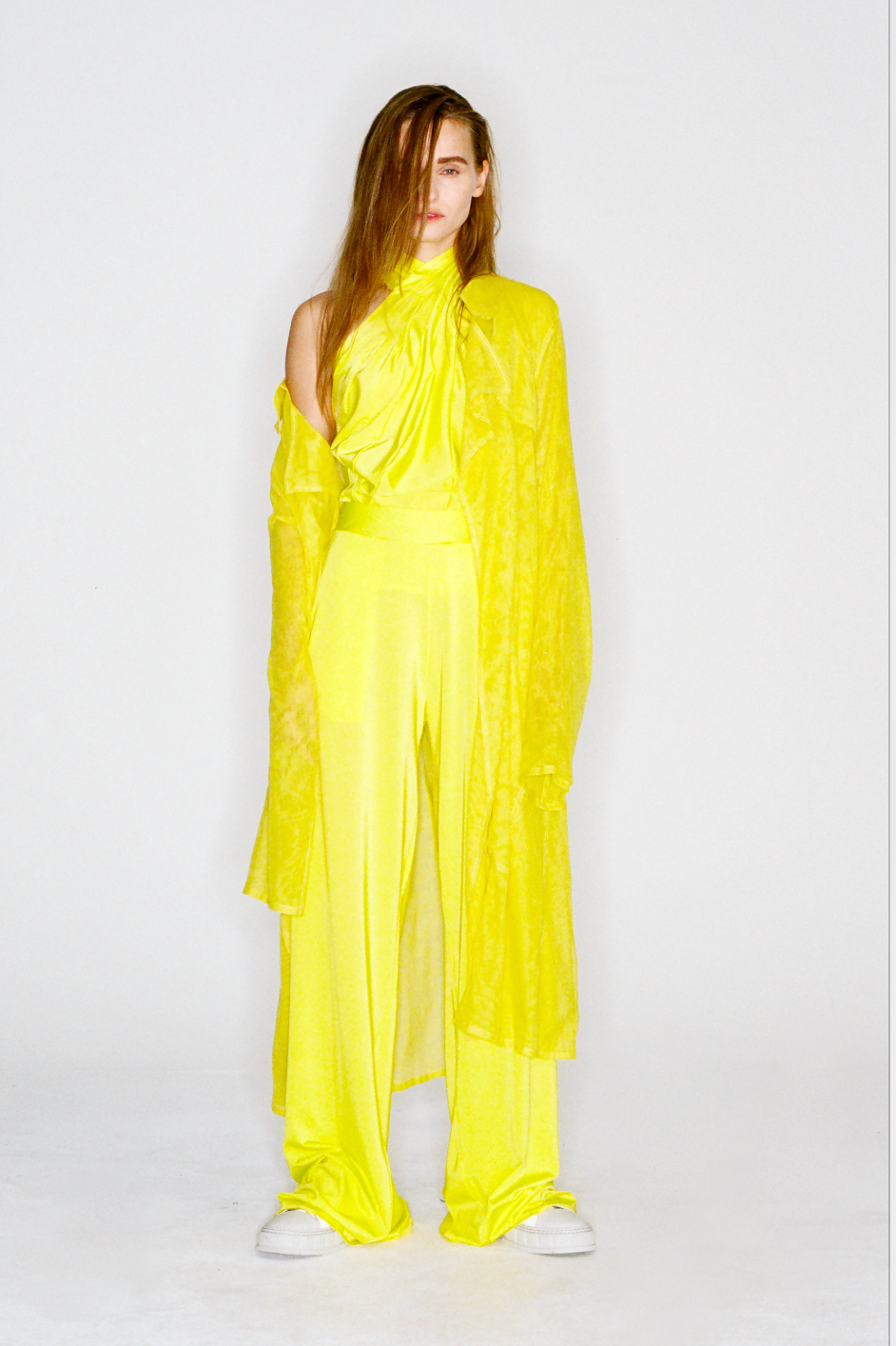 JEANNE FRIOT Clothing PANTALON JAUNE ACIDE 