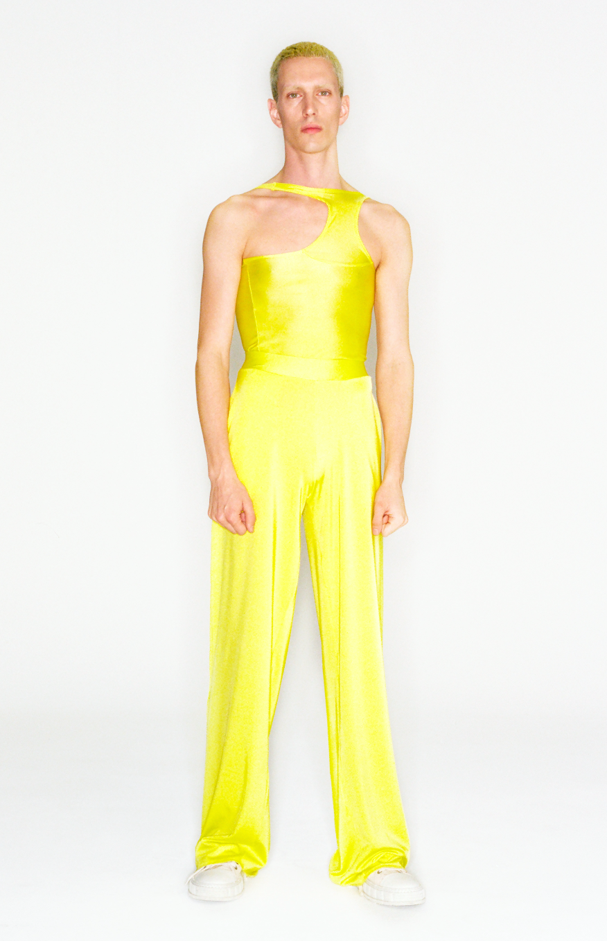 JEANNE FRIOT Clothing PANTALON JAUNE ACIDE 