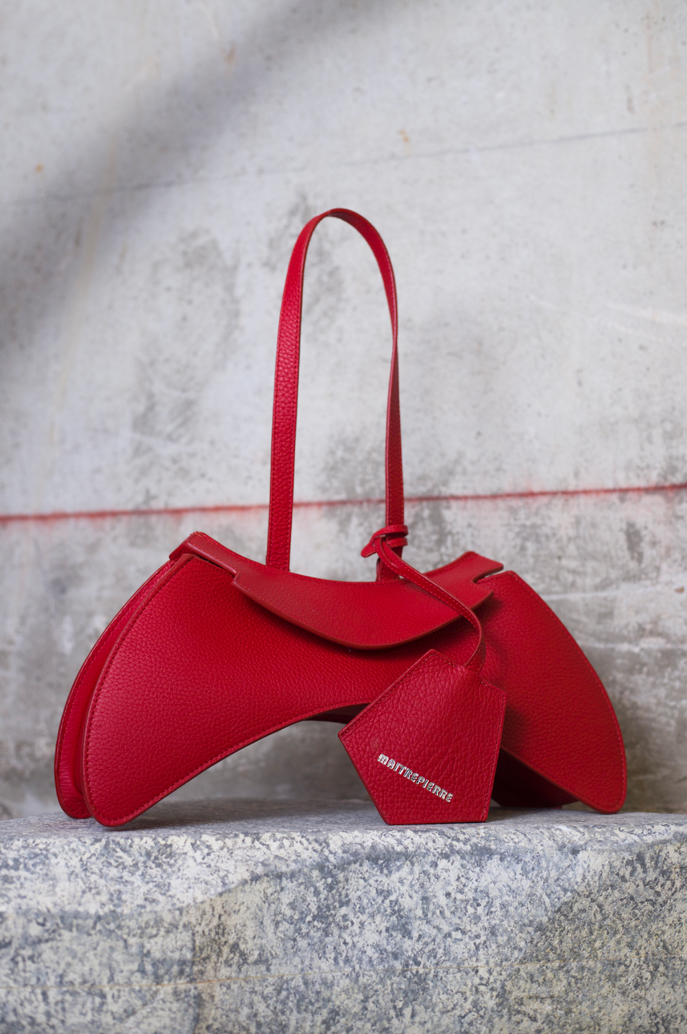 MAITREPIERRE Accessories Manette Bag Red 