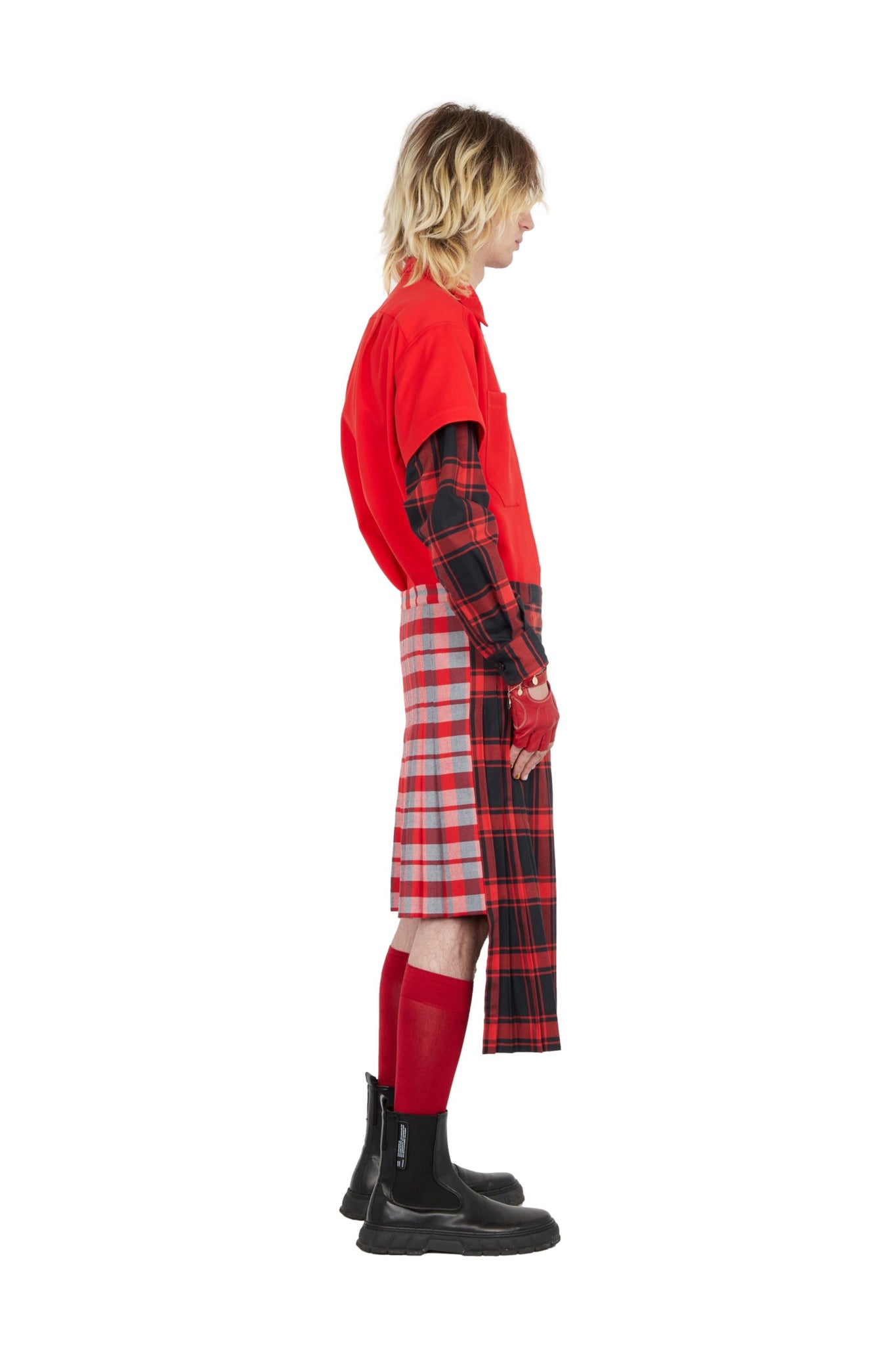 JEANNE FRIOT KILT DOUBLE KILT 