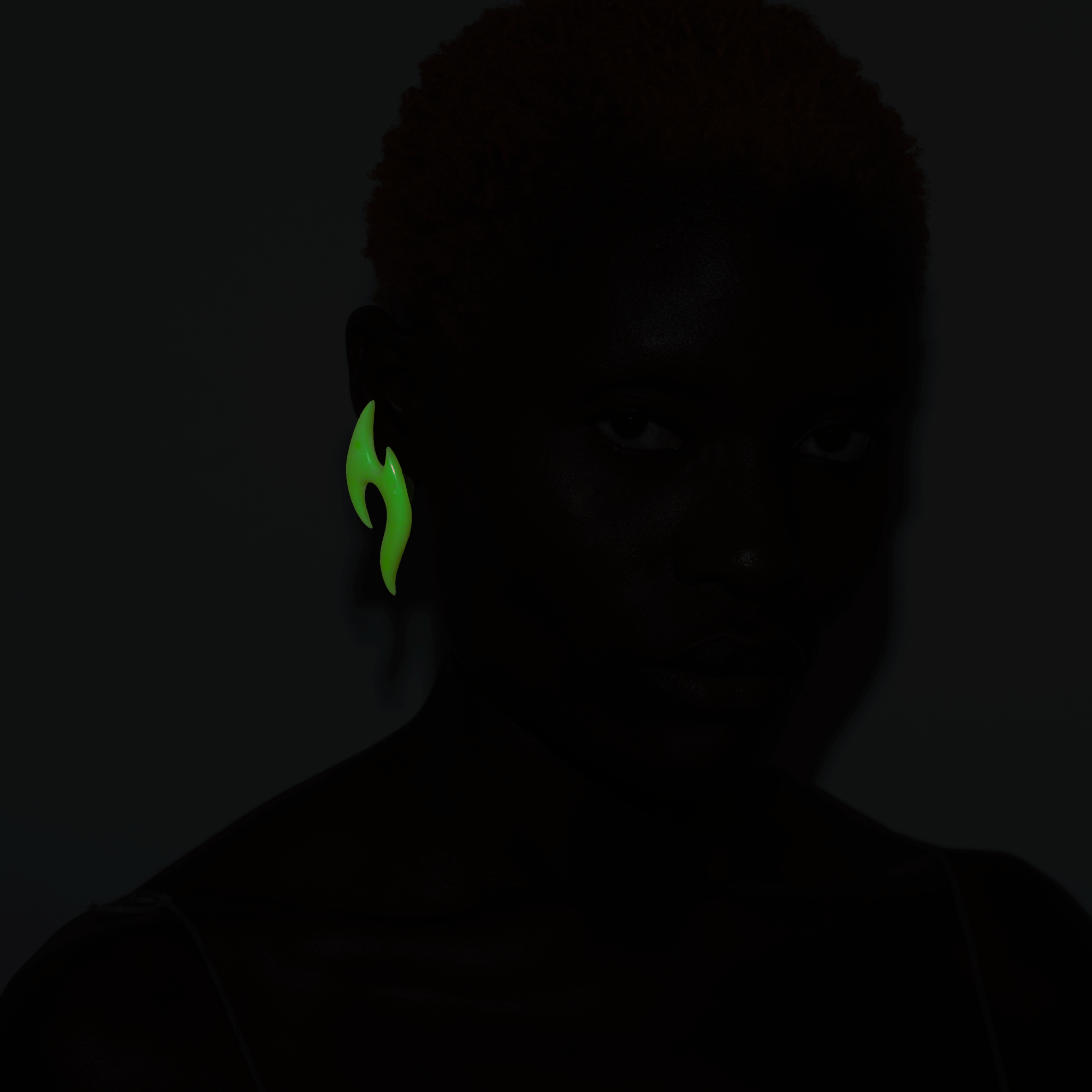 Sister Morphine Boucles d'Oreille (paire) Cupid Fluo 