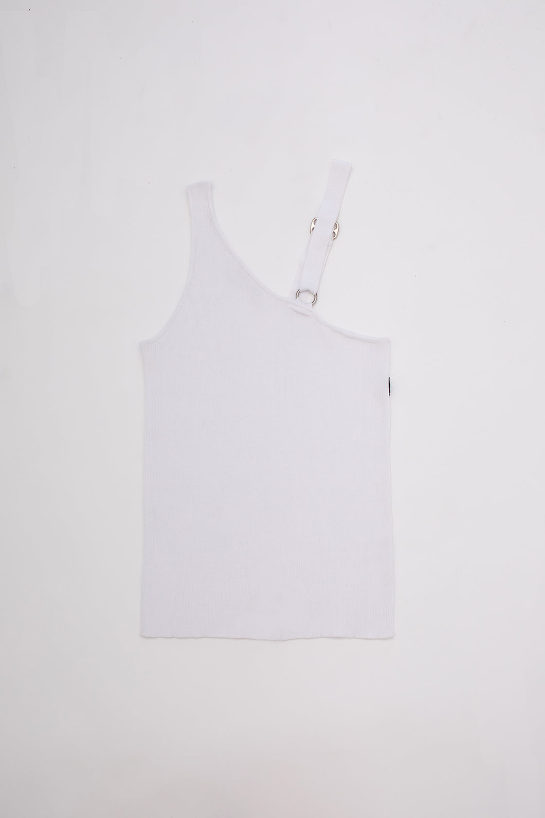 One Shoulder Knit Tank