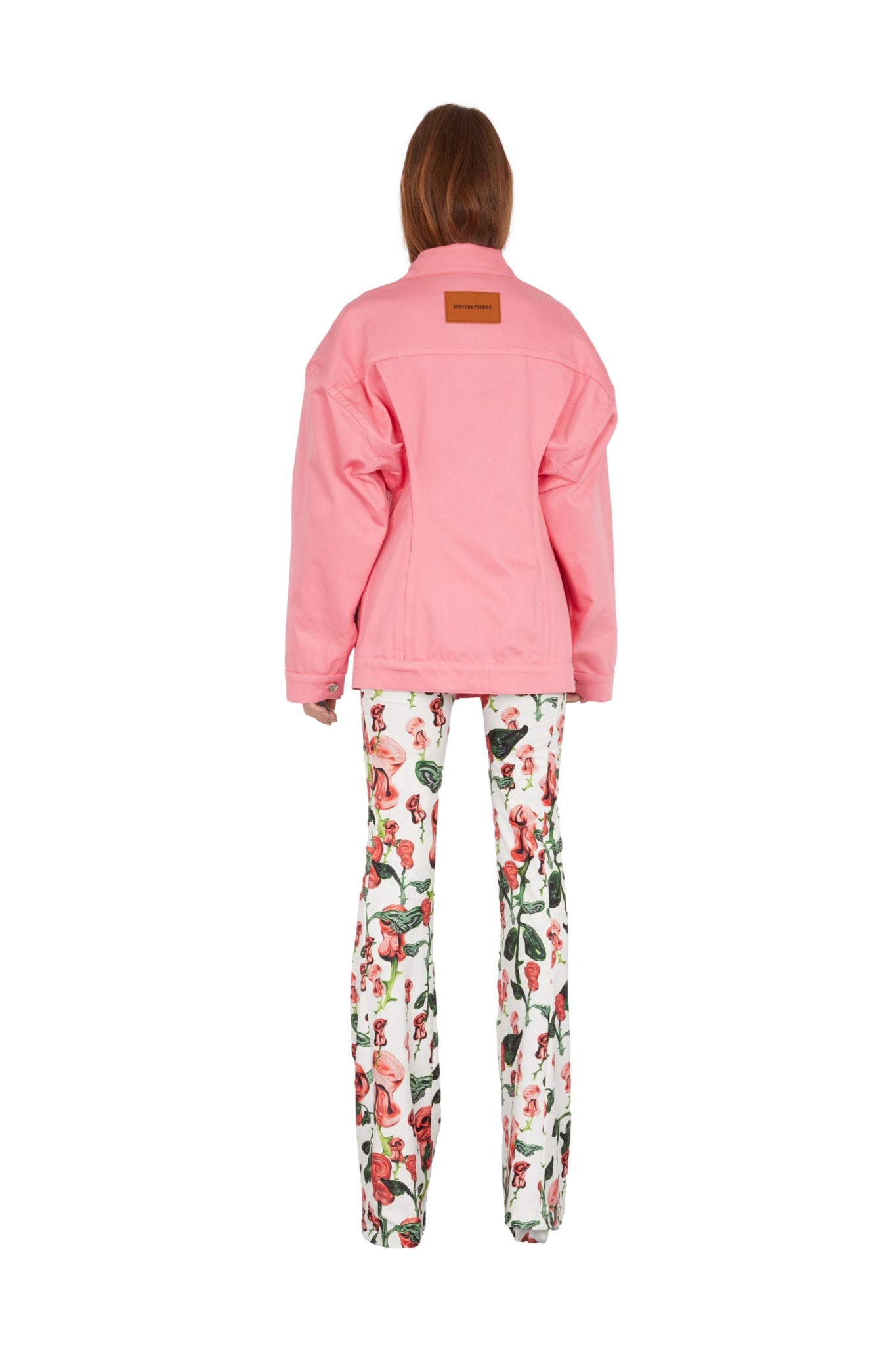 MAITREPIERRE Clothes Henri Pant Print Red 