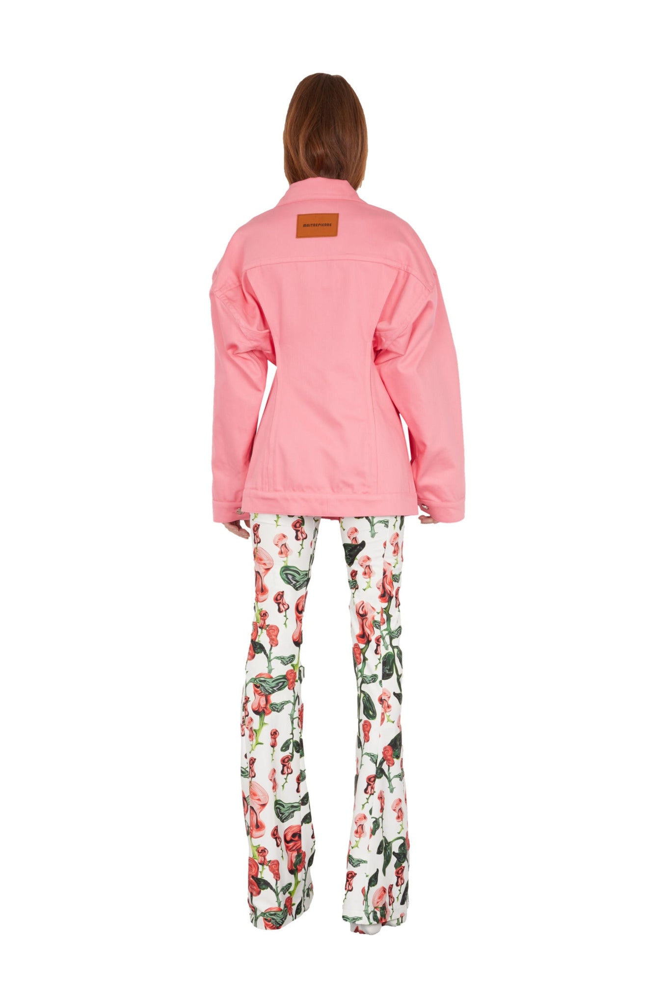 MAITREPIERRE Clothes Henri Pant Print Red 