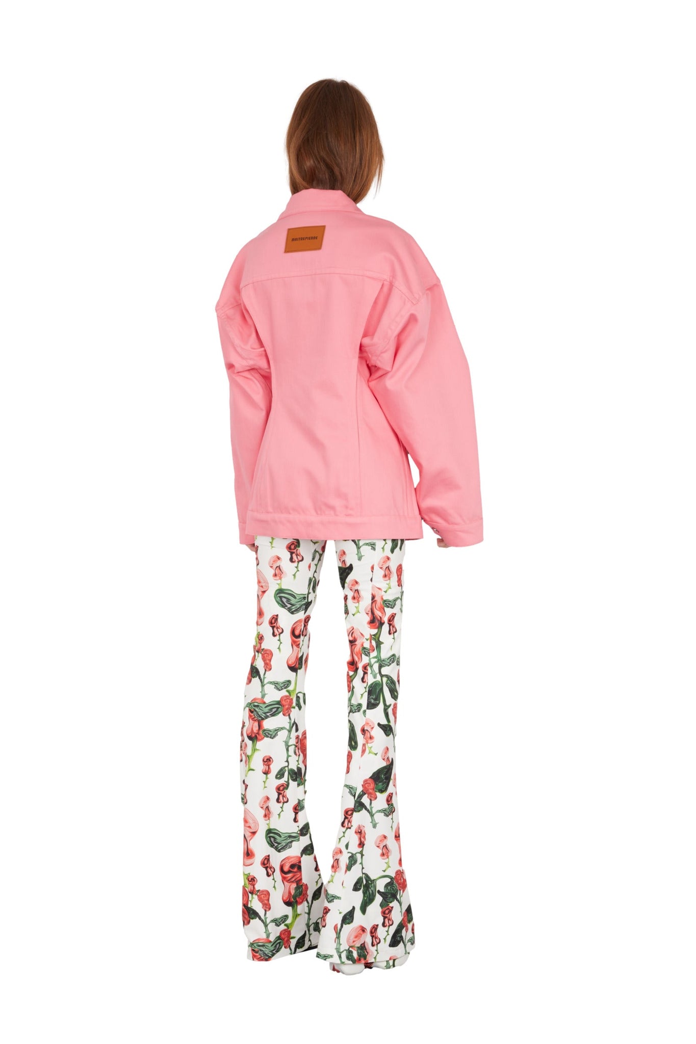MAITREPIERRE Clothes Henri Pant Print Red 