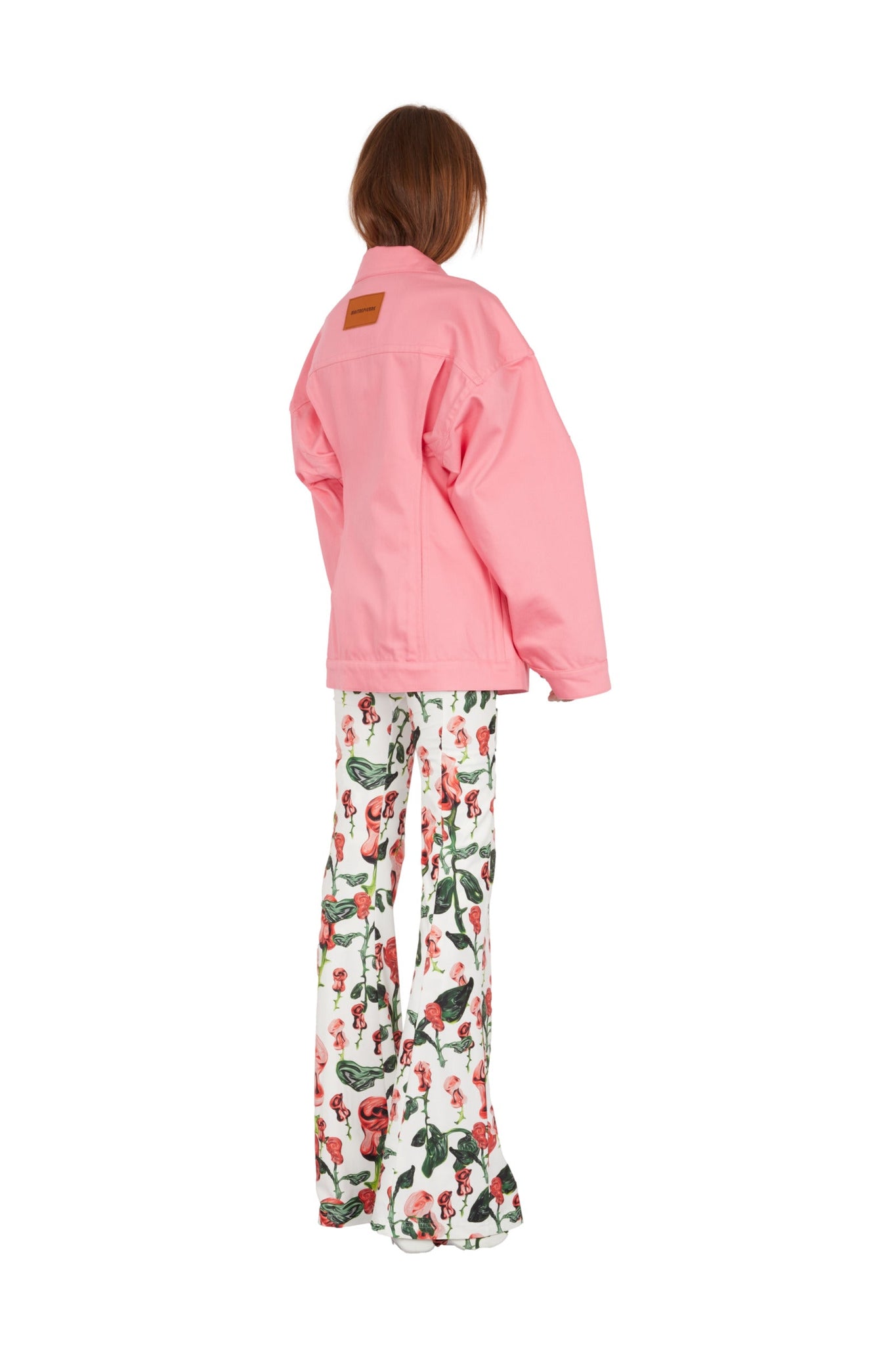 MAITREPIERRE Clothes Henri Pant Print Red 