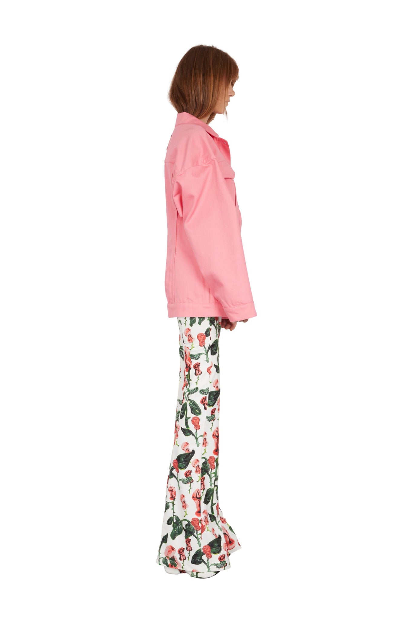 MAITREPIERRE Clothes Henri Pant Print Red 