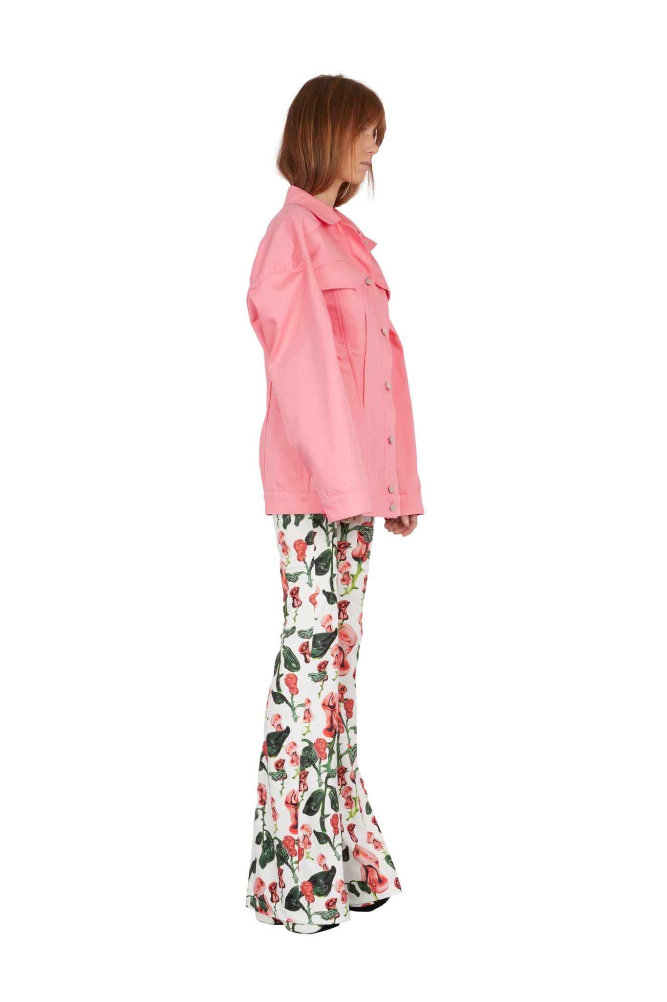 MAITREPIERRE Clothes Henri Pant Print Red 
