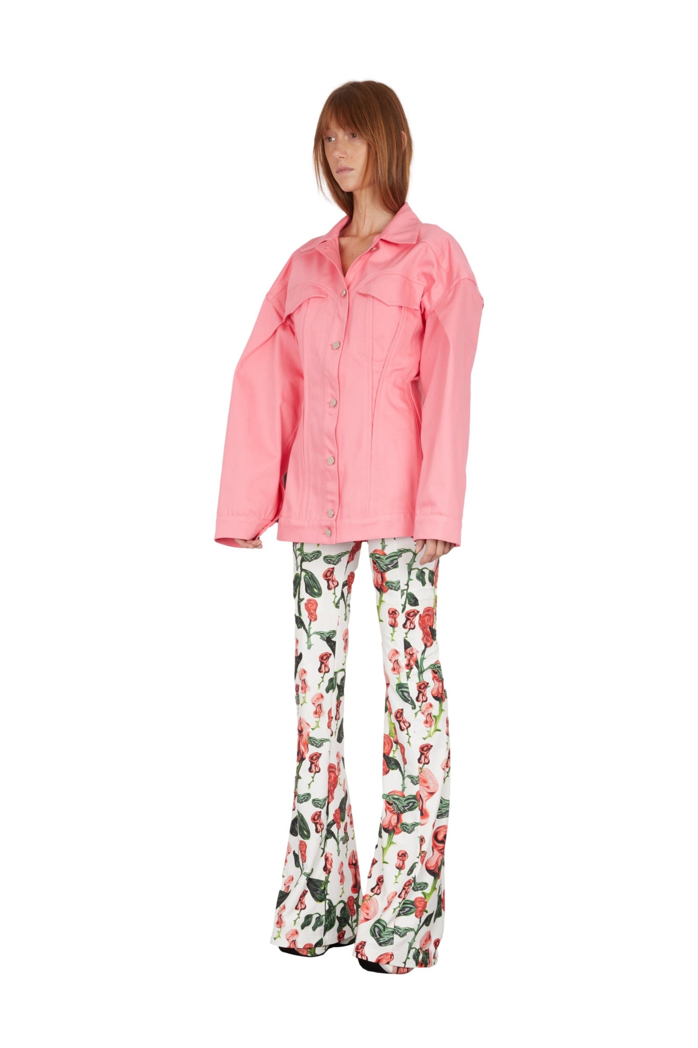 MAITREPIERRE Clothes Henri Pant Print Red 