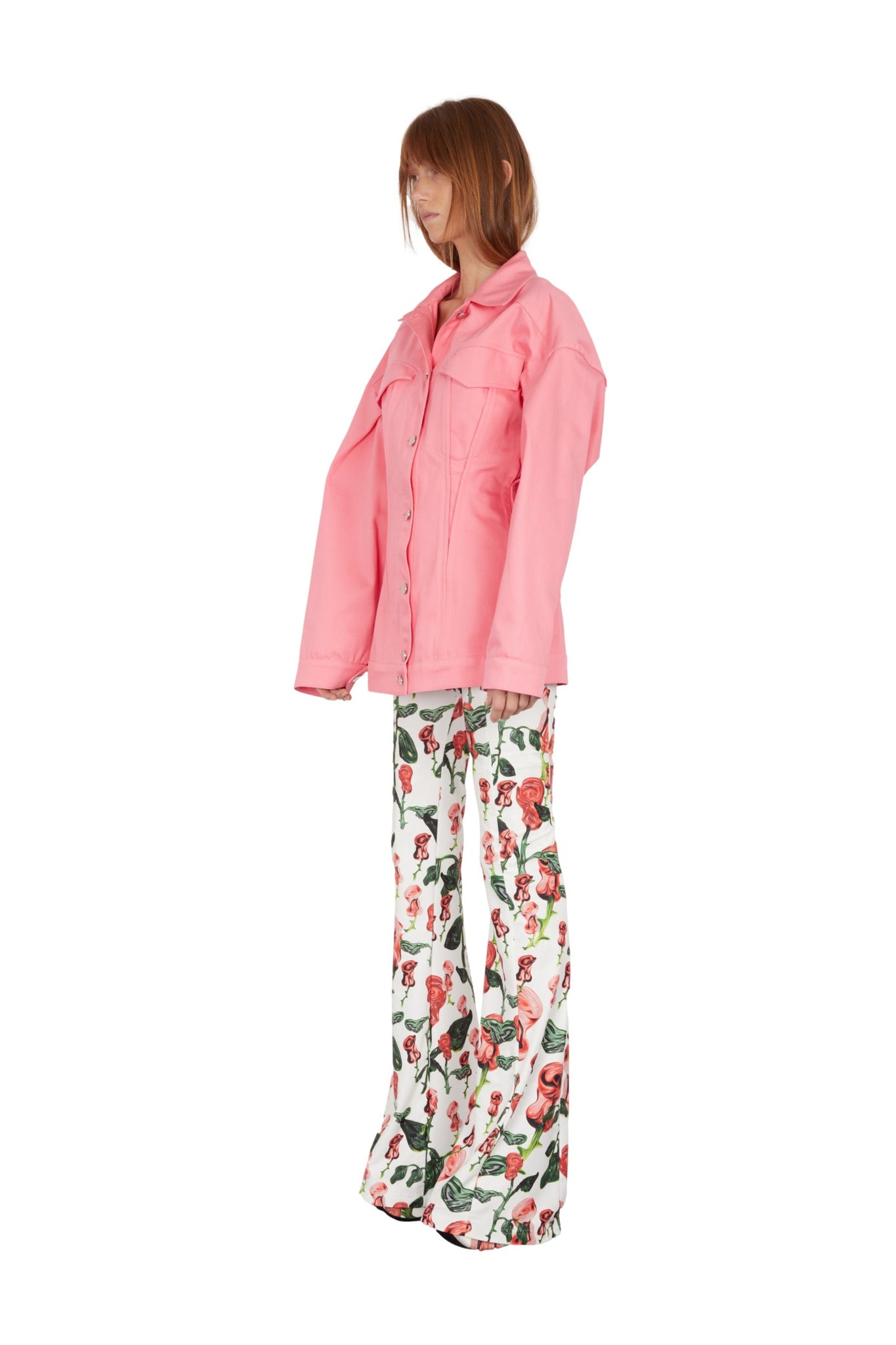 MAITREPIERRE Clothes Henri Pant Print Red 