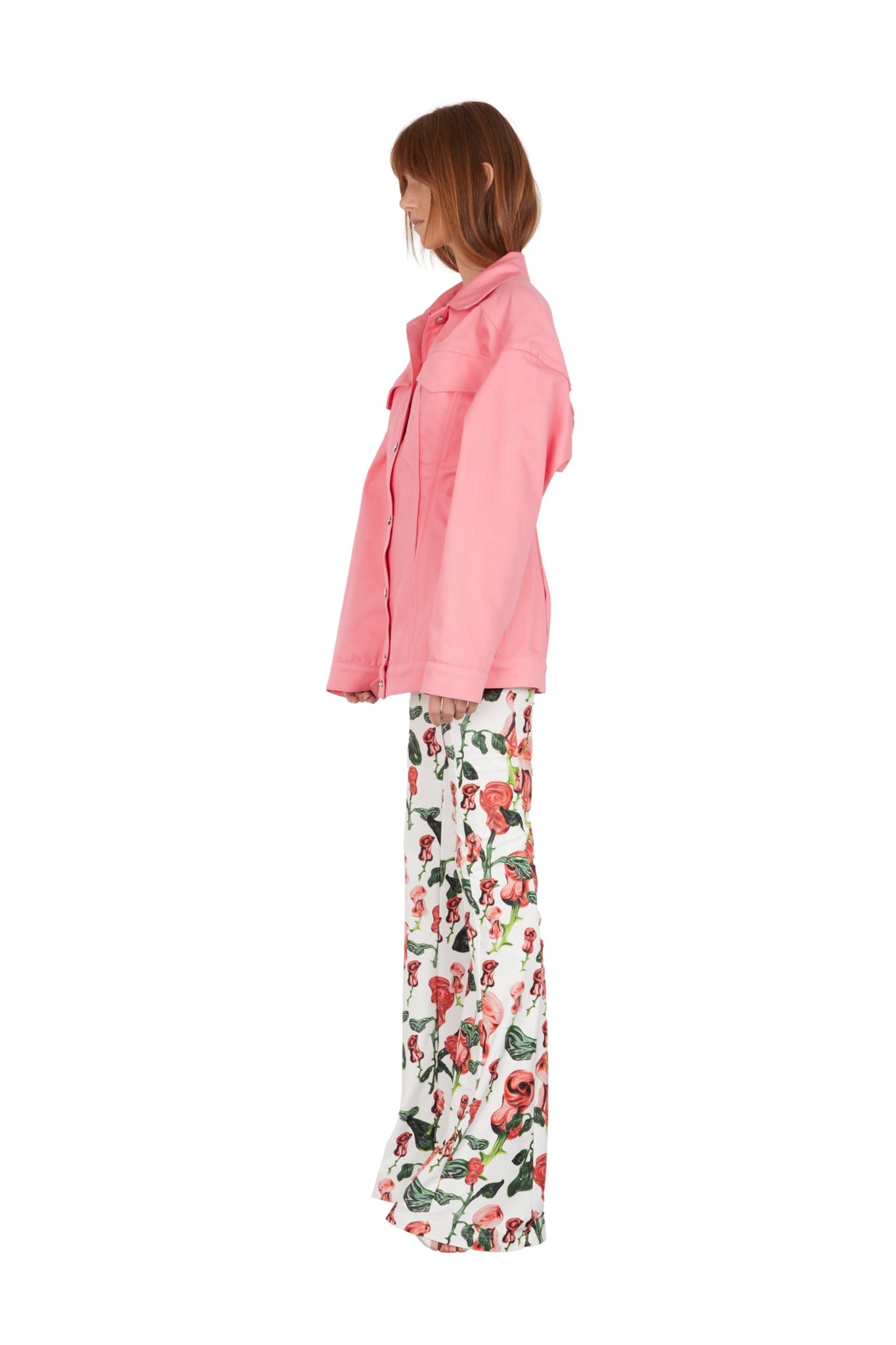 MAITREPIERRE Clothes Henri Pant Print Red 
