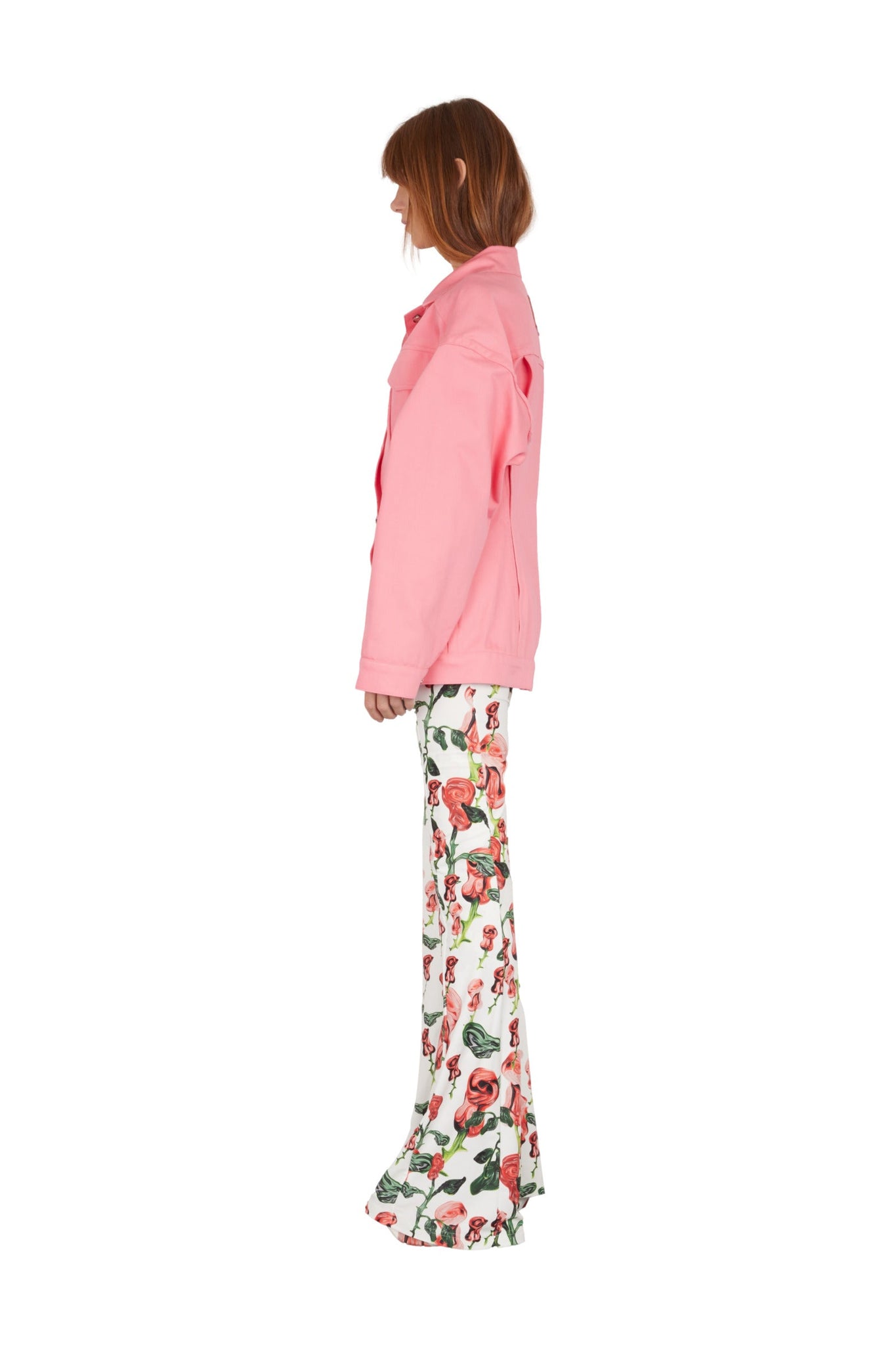 MAITREPIERRE Clothes Henri Pant Print Red 