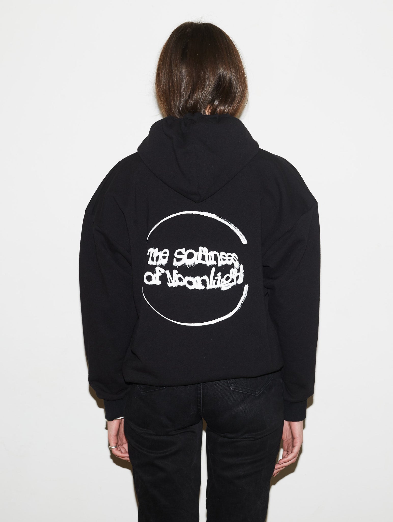 JEANNE FRIOT Clothing SWEATSHIRT NOIR THE STRENGTH 