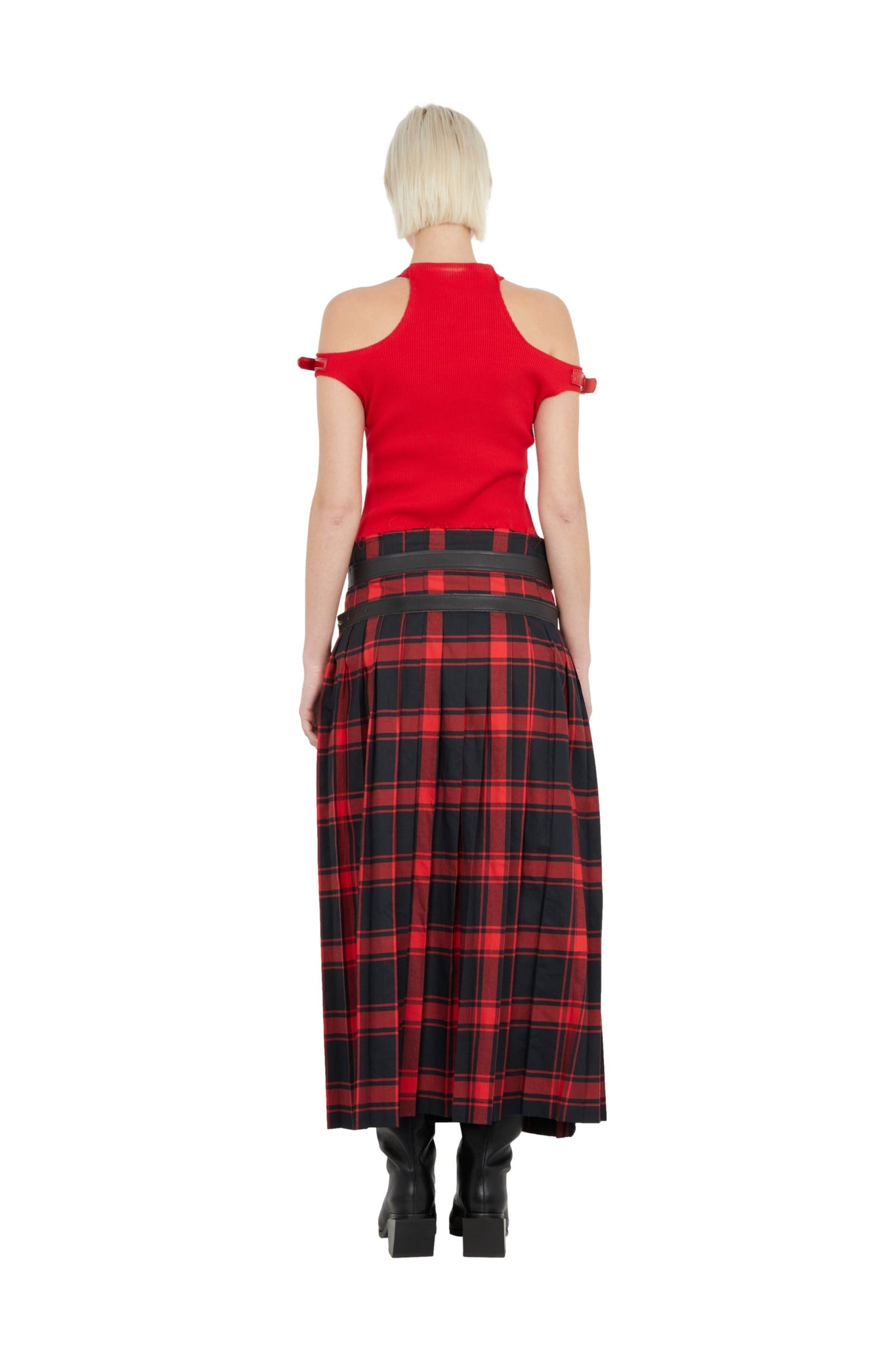 JEANNE FRIOT KILT LONG KILT 