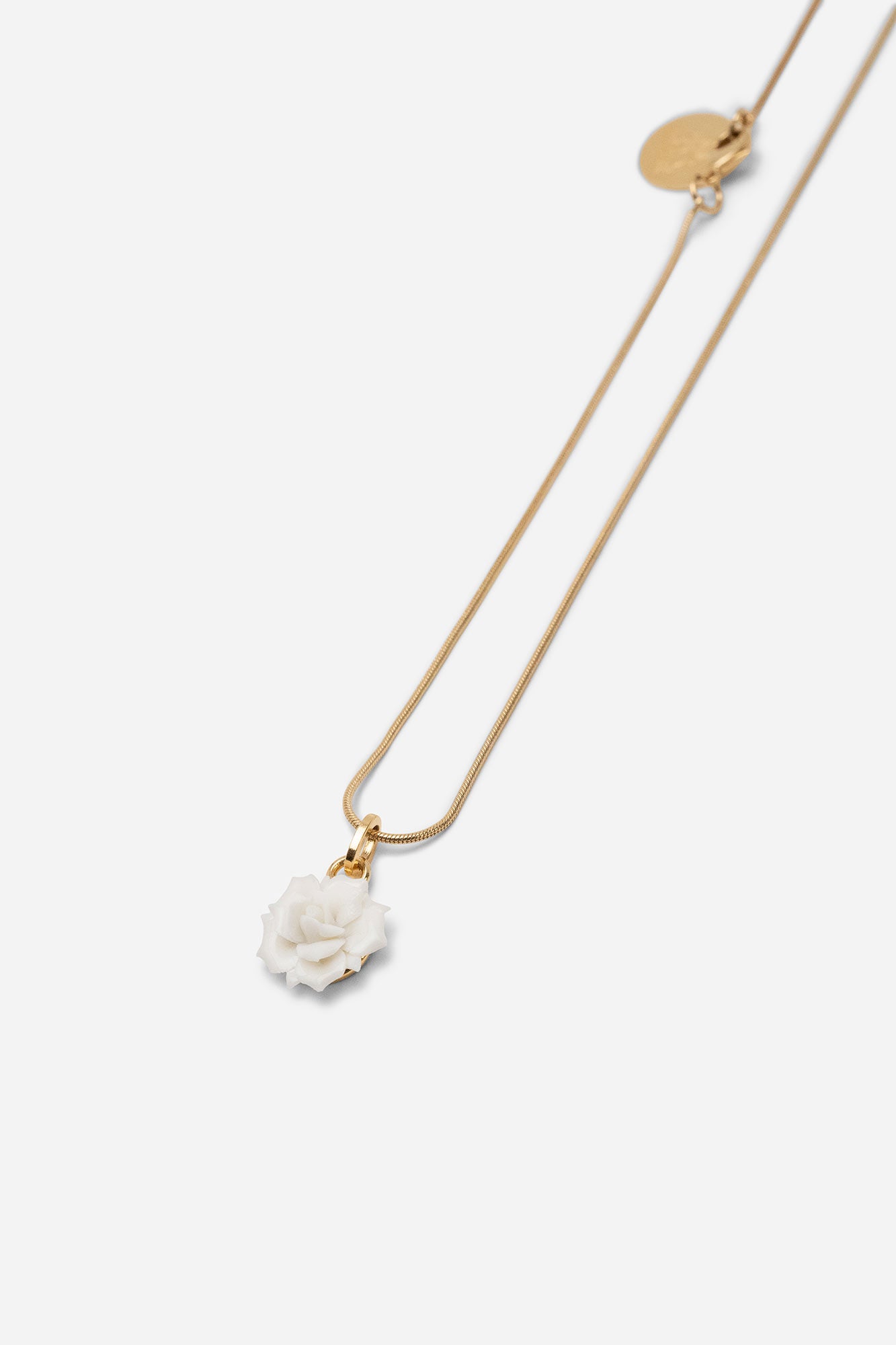 Andresgallardo Accessories MINI ROSE PENDANT 