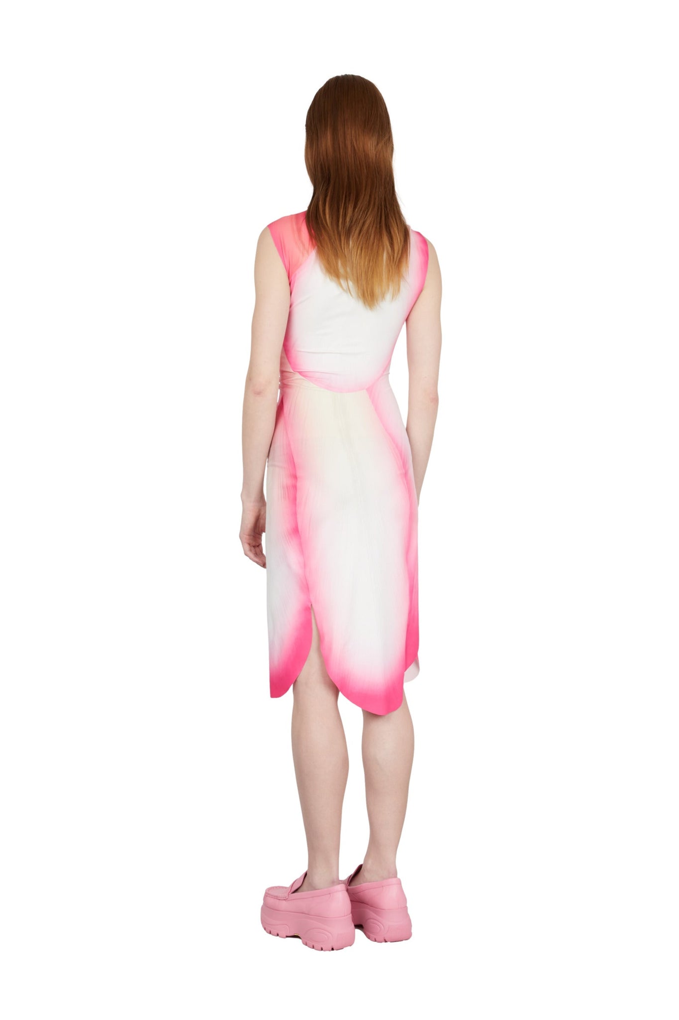 MAITREPIERRE  Petale Dress Pink 