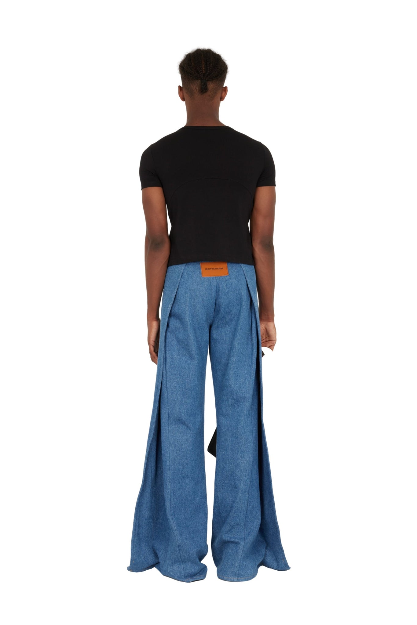 MAITREPIERRE Clothes Prosper Pant Blue Denim 