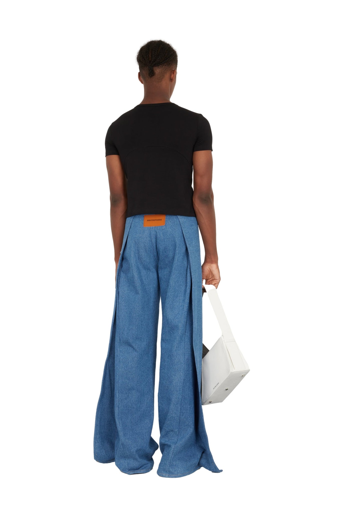 MAITREPIERRE Clothes Prosper Pant Blue Denim 