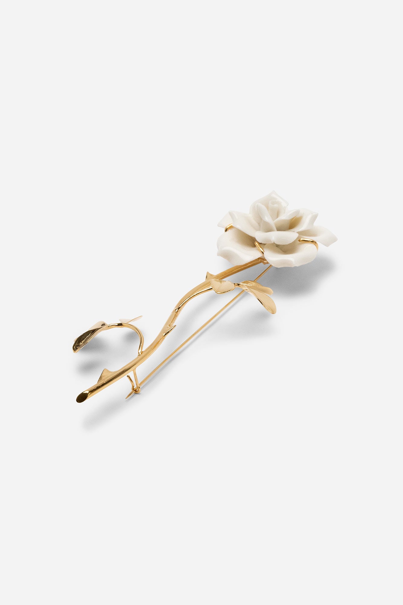 Andresgallardo Accessories ROSE STEM PIN 