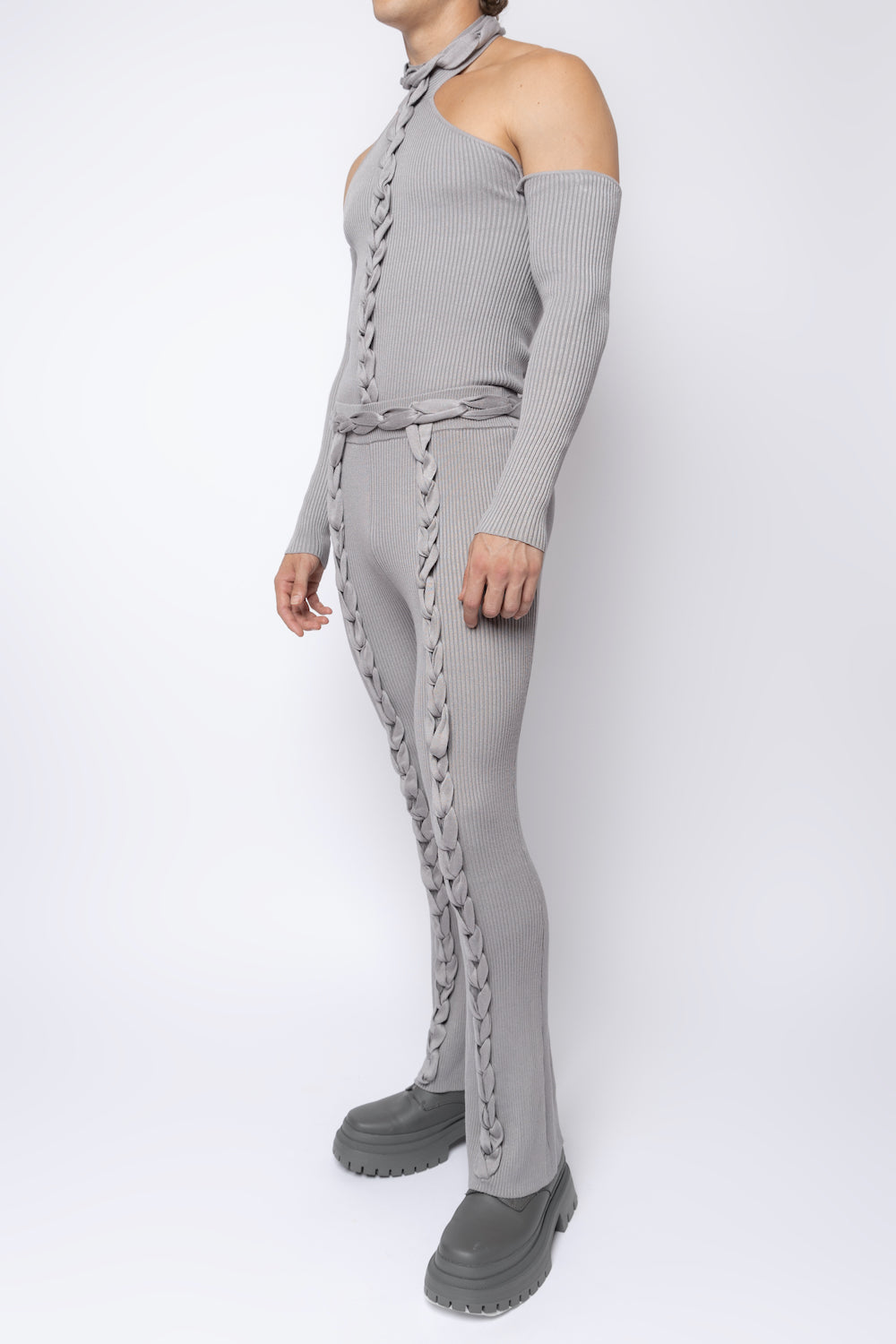 Chain Link Knitted Pants