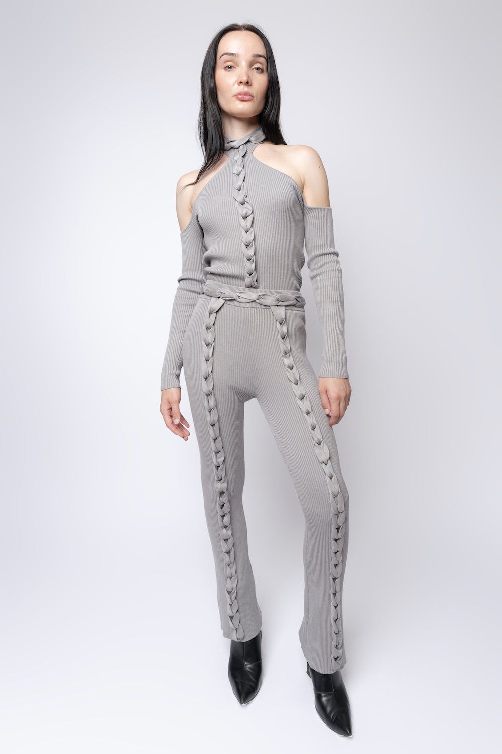 Chain Link Knitted Pants