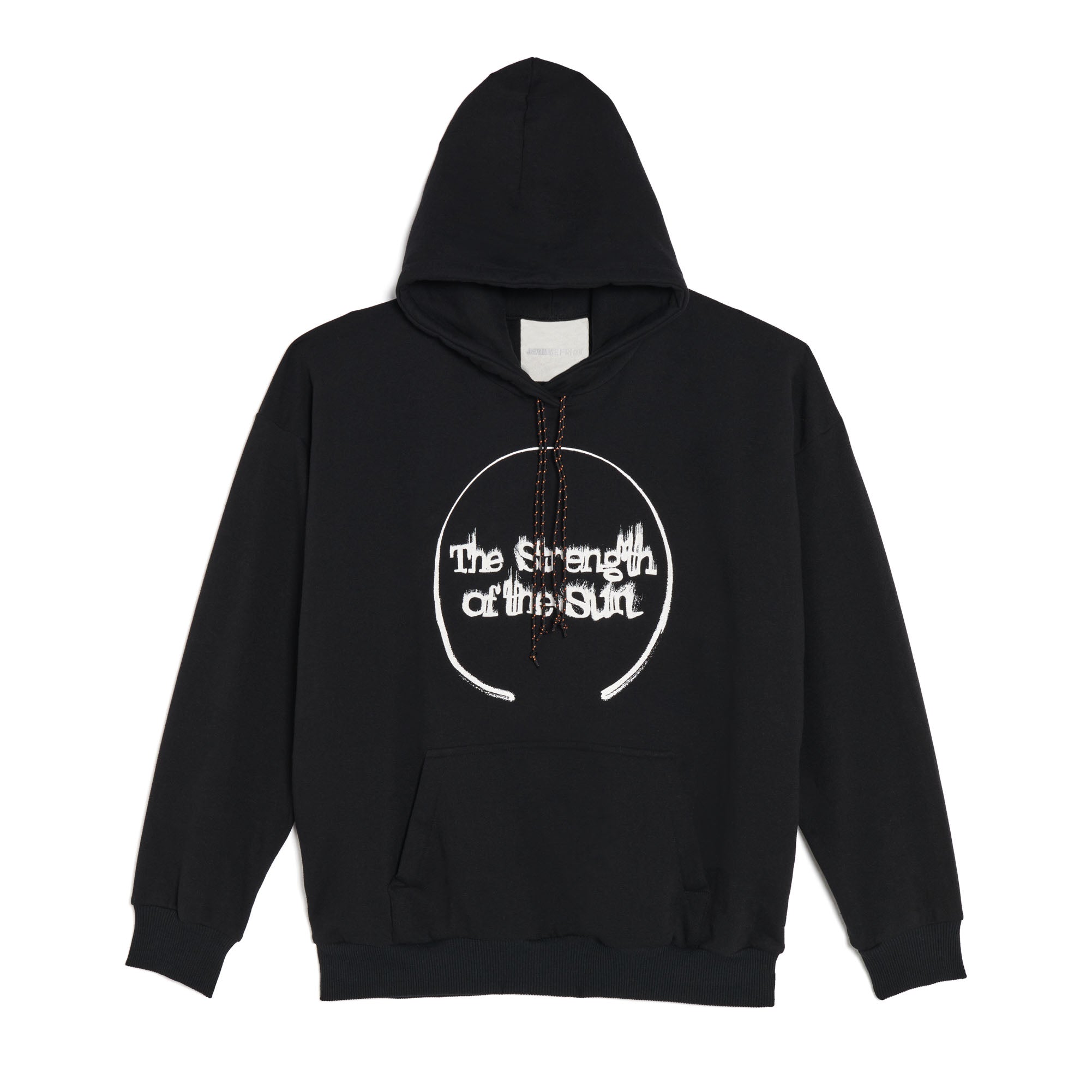 JEANNE FRIOT Clothing SWEATSHIRT NOIR THE STRENGTH 