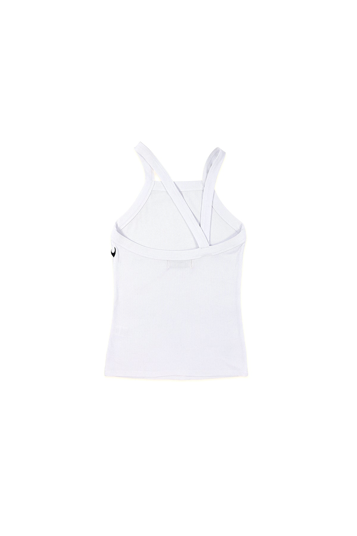 Essential Asymmetrical Strap Ribbed Tank