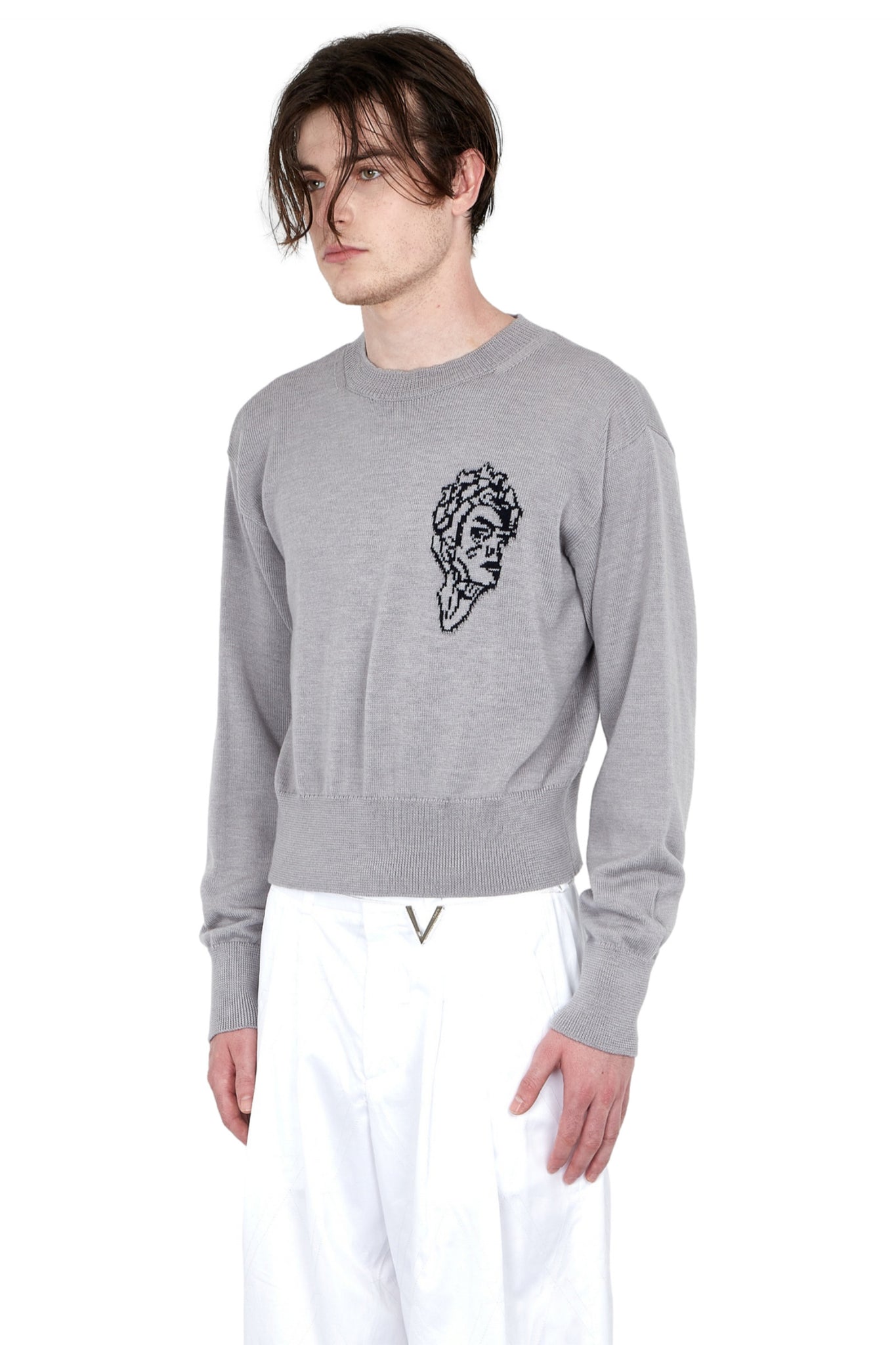 VALETTE STUDIO  Le pull tête patch 